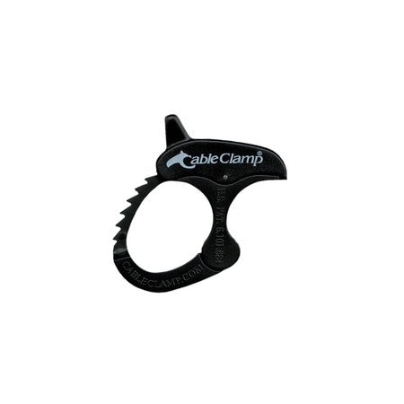 Cable Wholesale Cable Clamp, Polymer, Stainless Steel, 1 in Bundle Dia., Black, 15 PK 30CA-22215